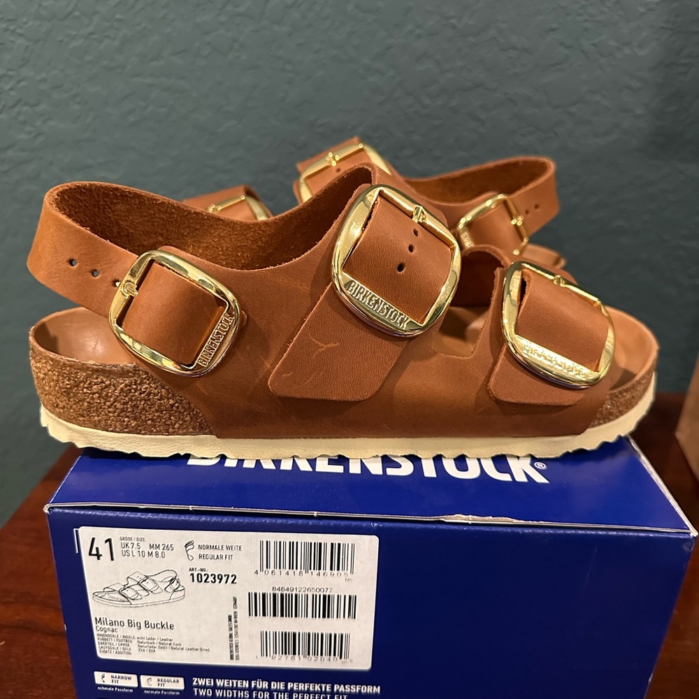 Birkenstock Milano Big Buckle Sandals 41